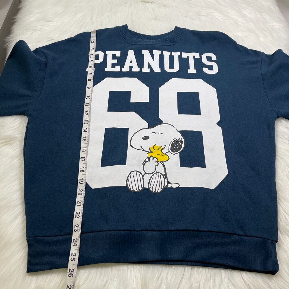 Peanuts Snoopy Double Sided Sweatshirt Women’s Size S NWT - Picture 4 of 7